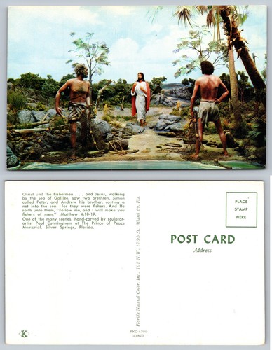 Christ fishermen tableaux - christ,