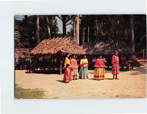 Postcard seminole indians - postcard,